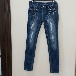 Almost Famous Bling Skinny Jeans